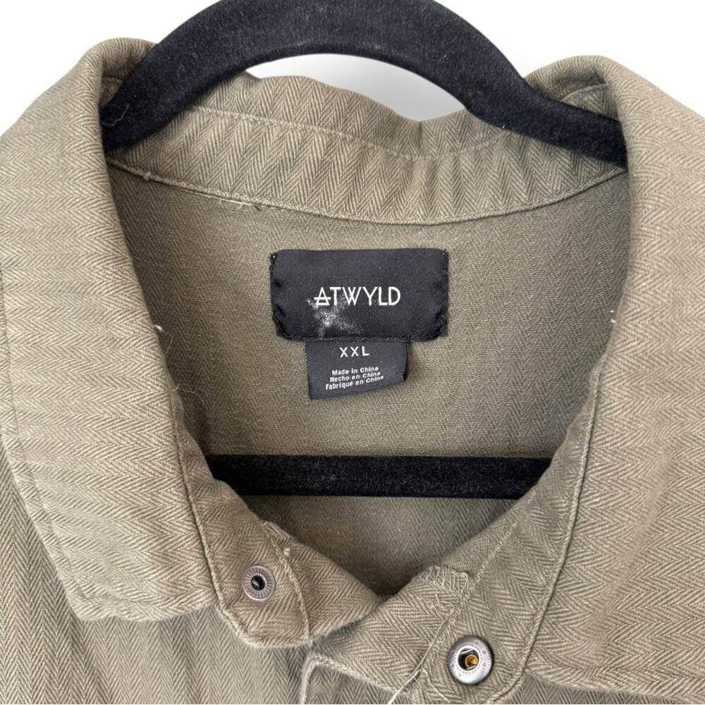 ATWYLD No Service Olive Green Utility Jumper Coveralls - Picture 3 of 6